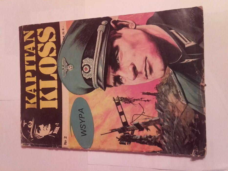 Komiks Kapitan Kloss z wyd. Sport i Turystyka.