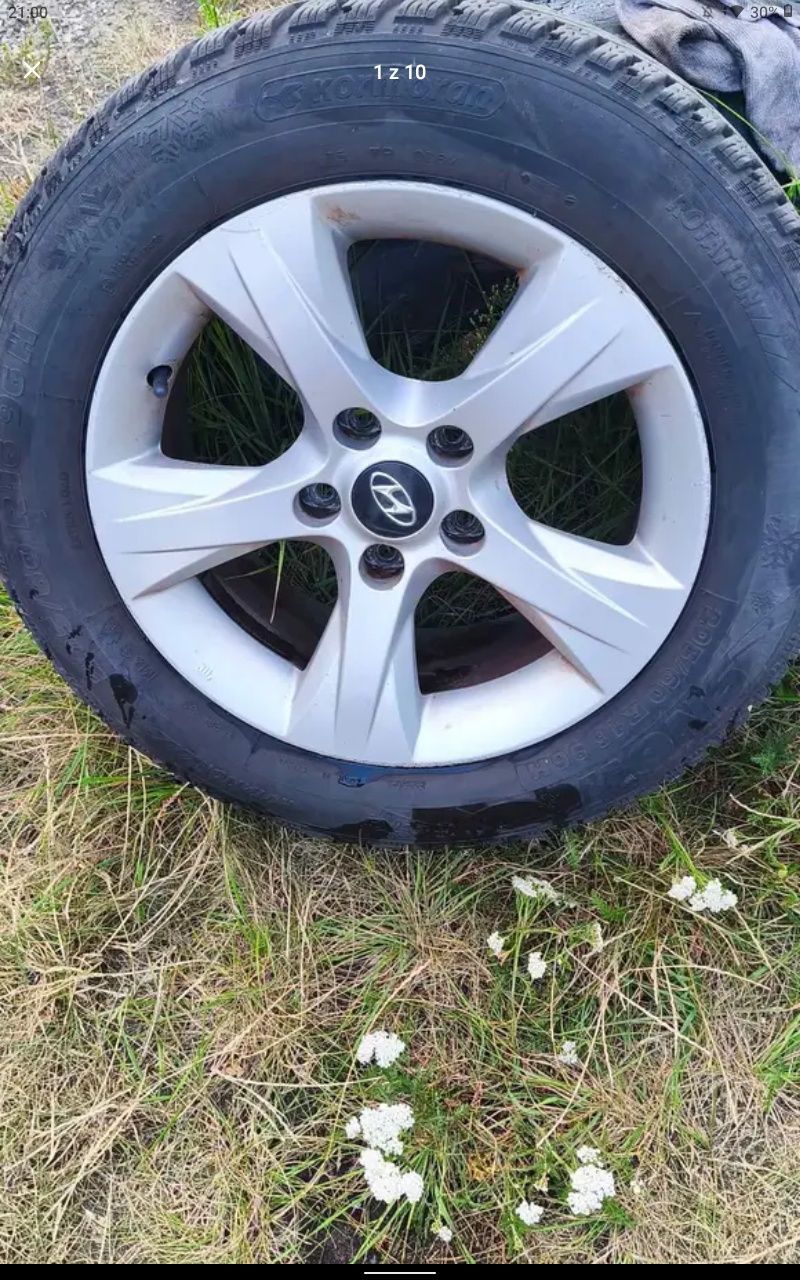 Felgi z oponami zimowymi do Hyundai i40