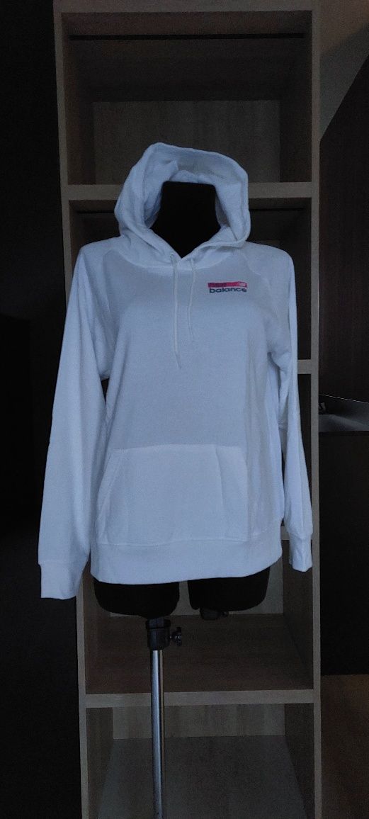 New Balance Klasyczna damska bluza z kapturem Rozm. L