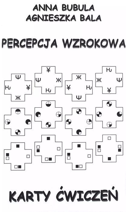 Percepcja wzrokowa. Karty ćwiczeń. Arson