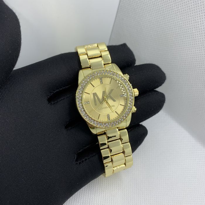 Nowy Damski Złoty Zegarek Michael Kors MK