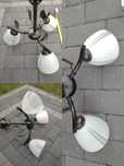 Żyrandol lampa sufitowa wisząca klosz j. nowa odbiór osobisty