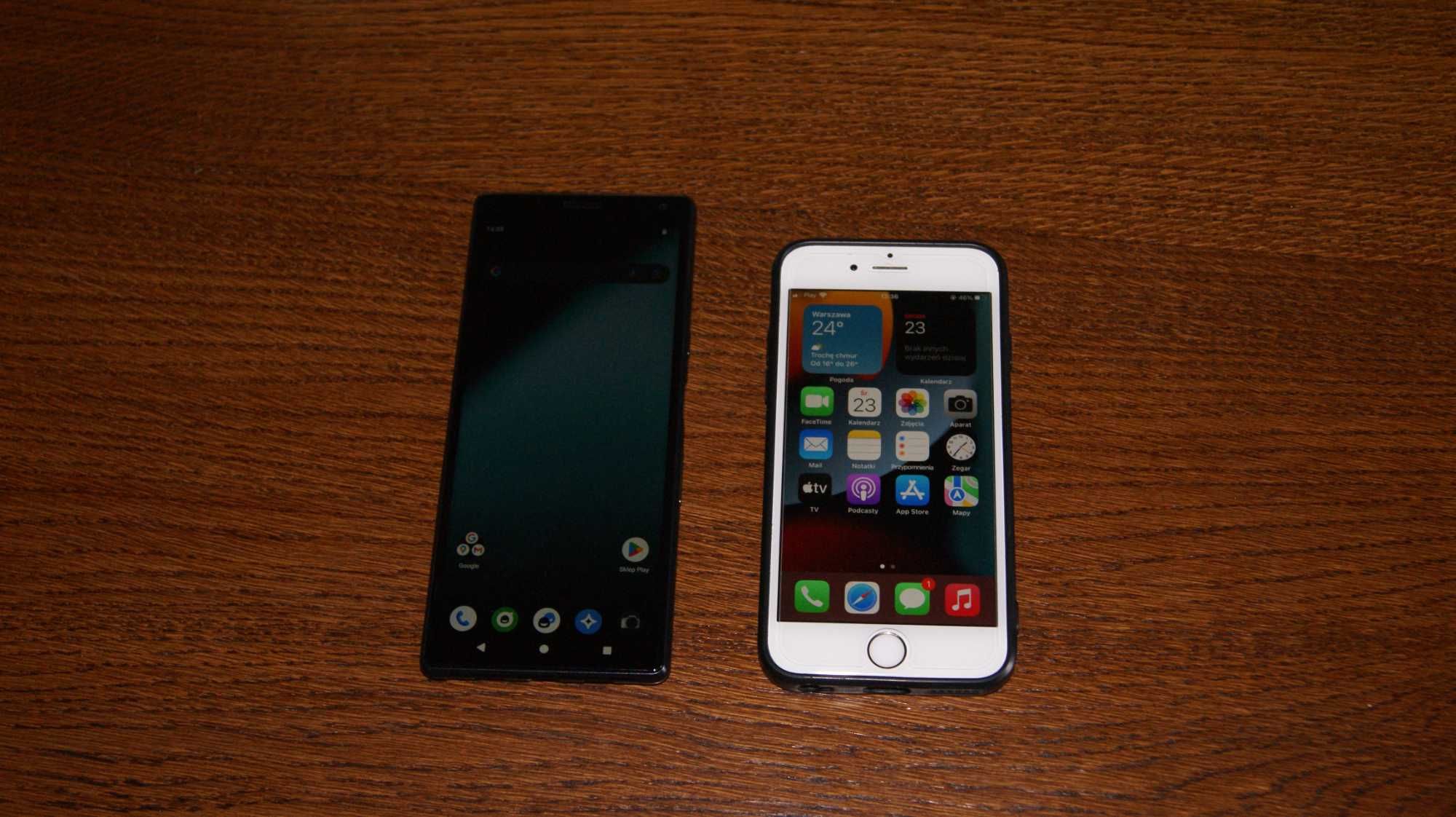 Telefony Iphone i SONY