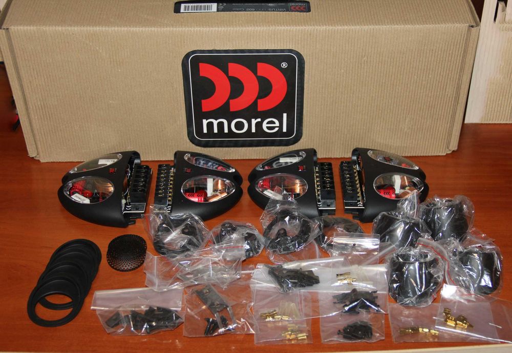 НОВІ оригінальні кросовери MOREL MXR200.3 -2 шт. та MXR300.4 -2 - шт.