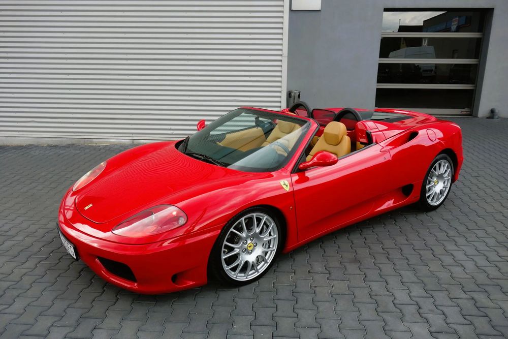 Ferrari 360 Stan wzorowy, Felgi BBS Challenge Stradale, Karbon