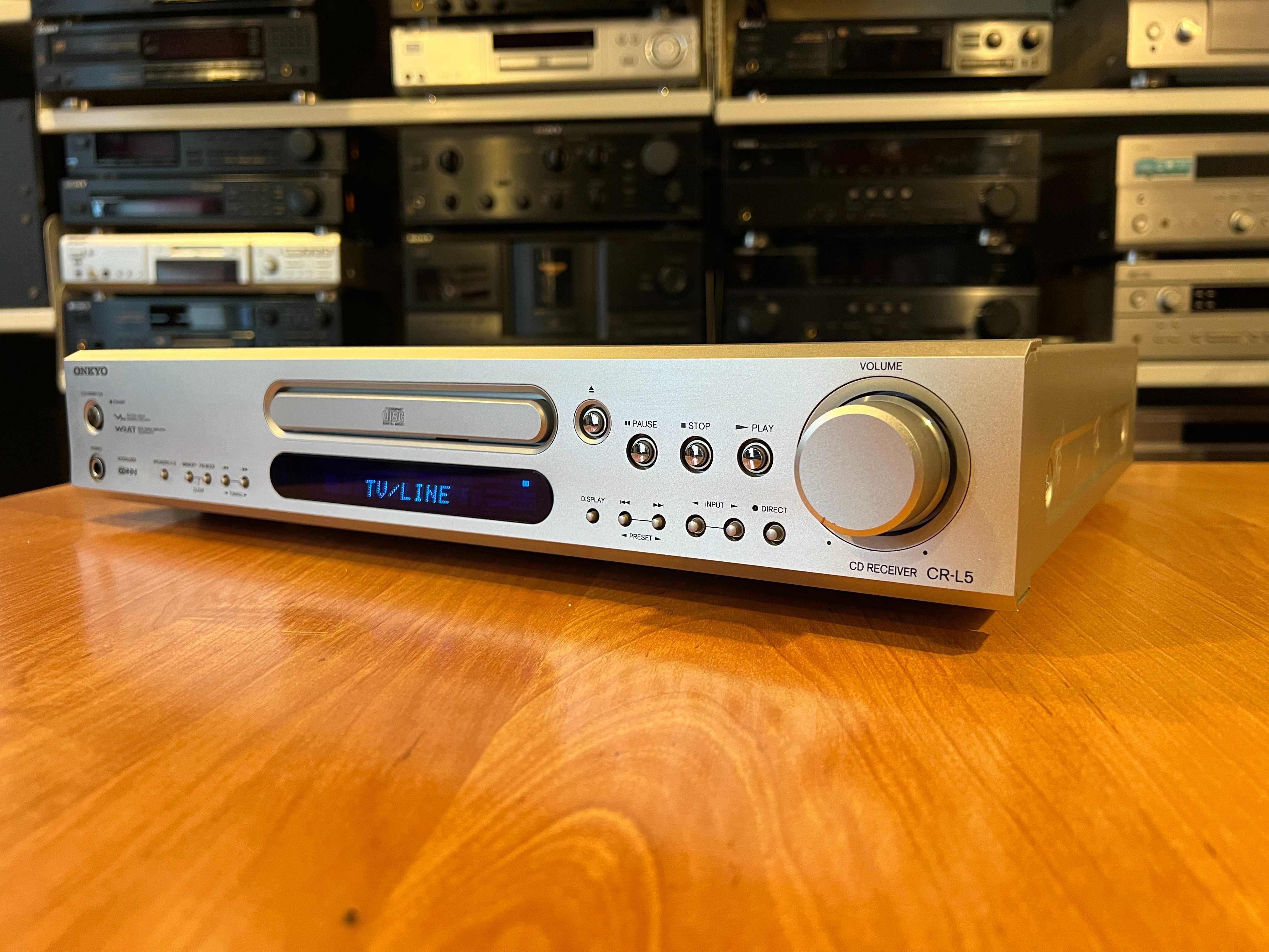 Amplituner Stereo Onkyo CR-L5 odtwarzacz płyt CD, Stereo Audio Room