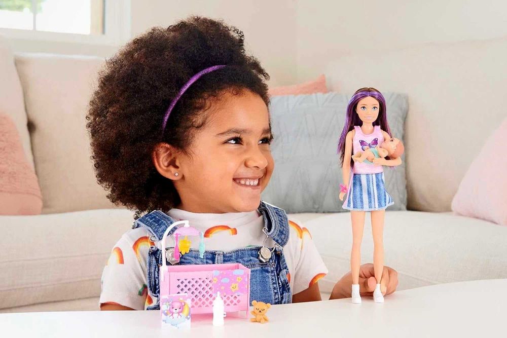 Лялька Барбі Скіппер Няня з малюком Солодкі сни Barbie Skipper Baby