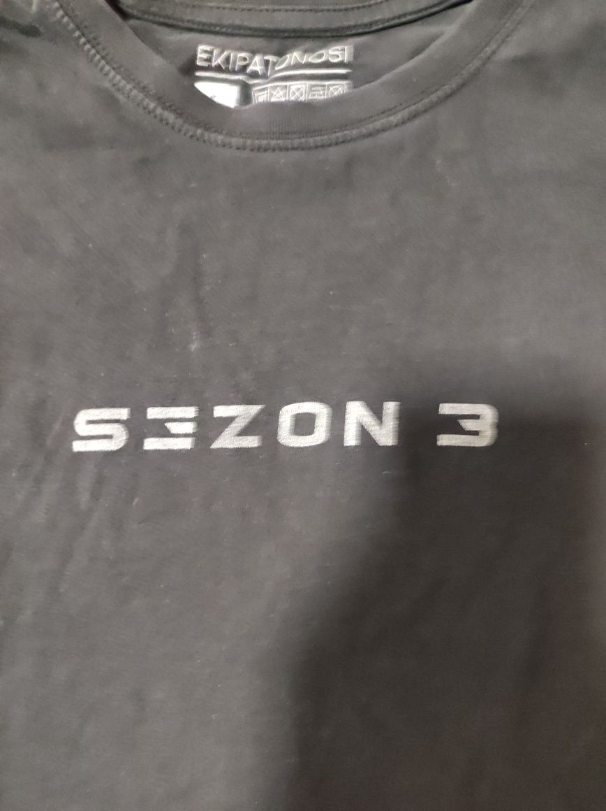 Koszulka, T shirt EKIPATONOSI, rozm. S, czarna, sezon 3