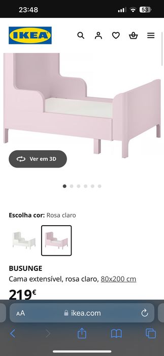 Cama de Criança extensiva