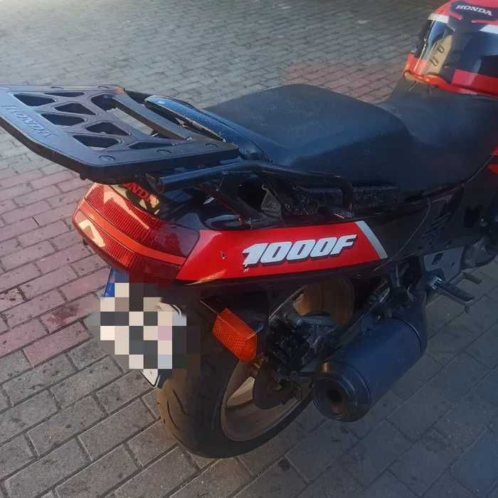 Honda CBR 1000 f '89-00r STELAŻ bagaznik kufer oryginalny + płyta nowy