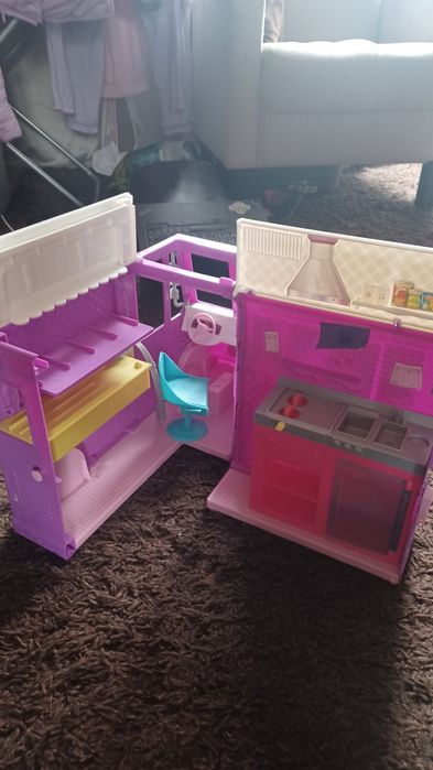 Kamper barbie auto rozkladane