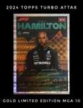 Lewis Hamilton 2024 Topps Turbo Attax Gold Limited Edition MGA 10