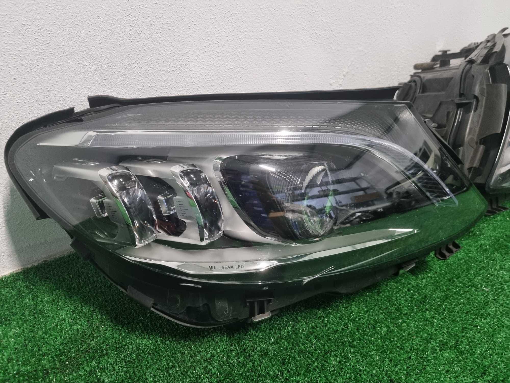 Conjunto Farol Ótica Mercedes W205 Multibeam Led Original