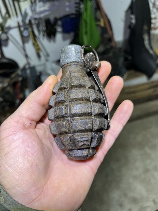 Skorupa granatu wz.33 klimek zapał wz.31