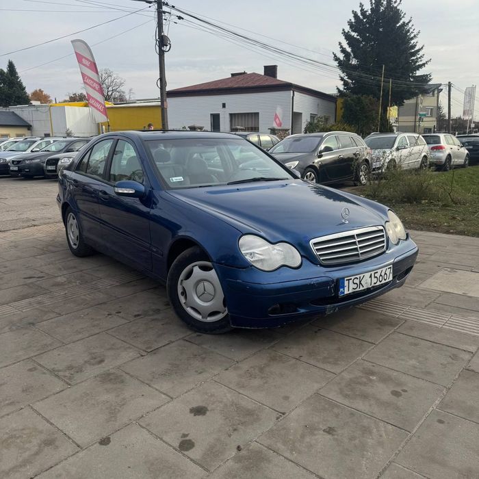 Na sprzedaż Mercedes C klasa 1.8 LPG//Kompressor//Zamiana//Tylny Napęd
