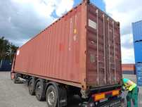 Kontener morski magazynowy 40 DV/HC 12 metrowy, używany,tani transport
