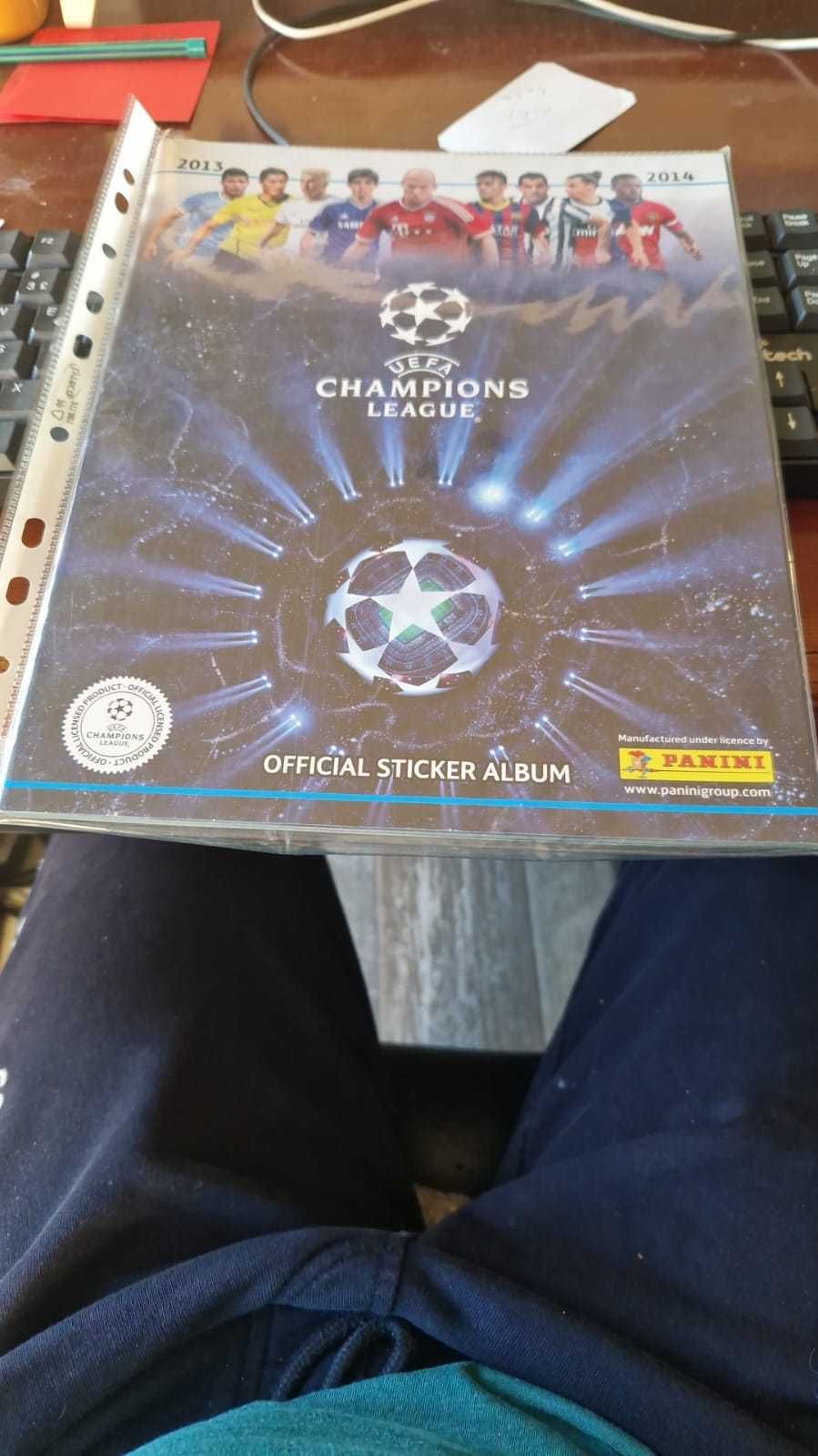 Caderneta Cromos-Champions League 13-14-(Por Colar-Panini))- Completa