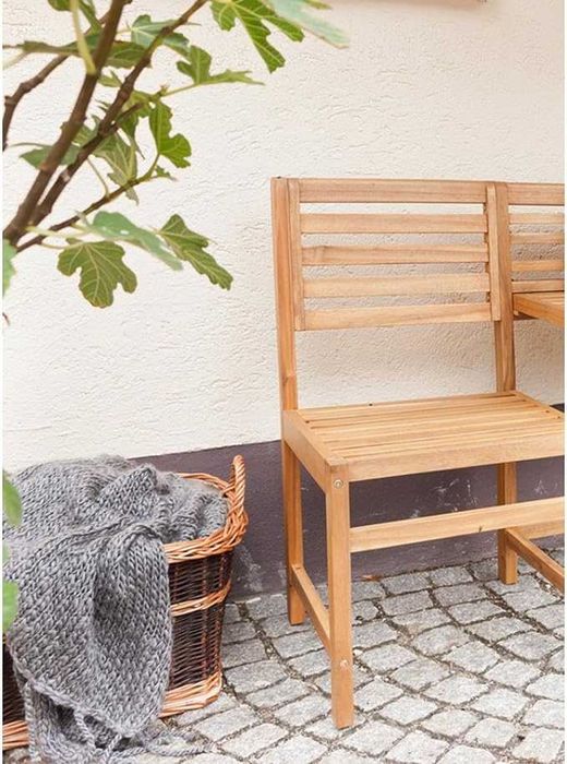 Dehner Kosz wiklinowy z jutą, ok. 60 x 47 x 40 cm wiklina NOWE