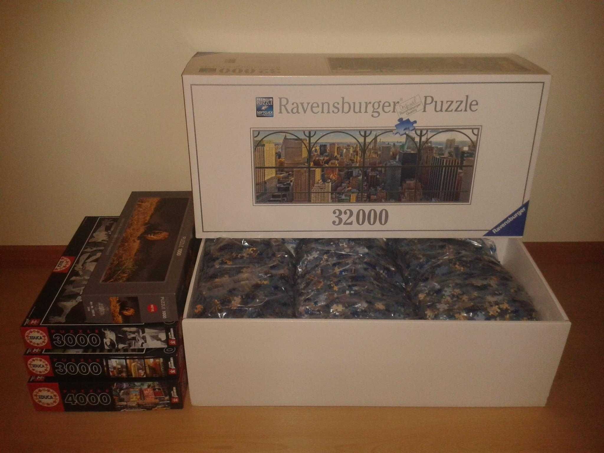 Puzzle 32000 peças Ravensburger New York City Window RARISSIMO