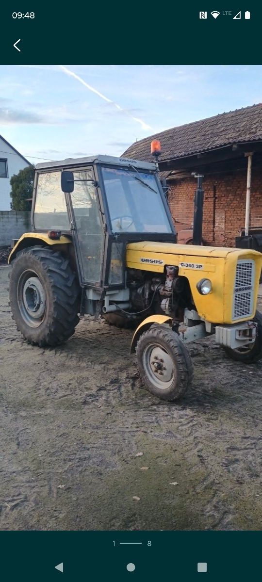 Ciągnik rolniczy Ursus C360 3p