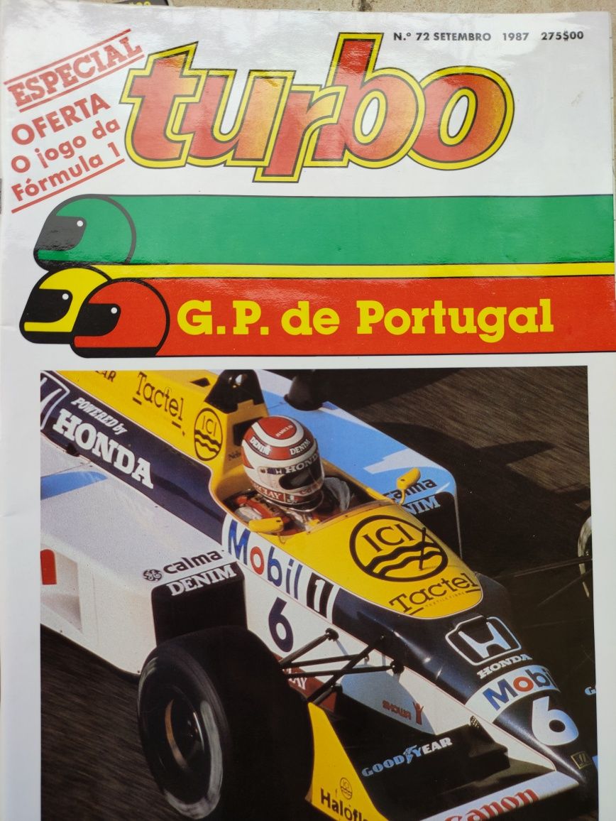 3 revistas TURBO de 1987