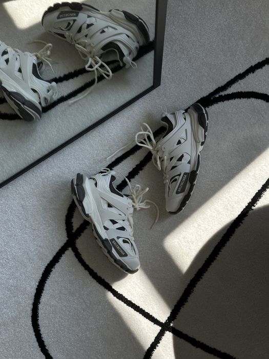 БЕЗ ПЕРЕДОПЛАТ‼️Жіночі кросівки BALENCIAGA Track 3.0 Cream Brown