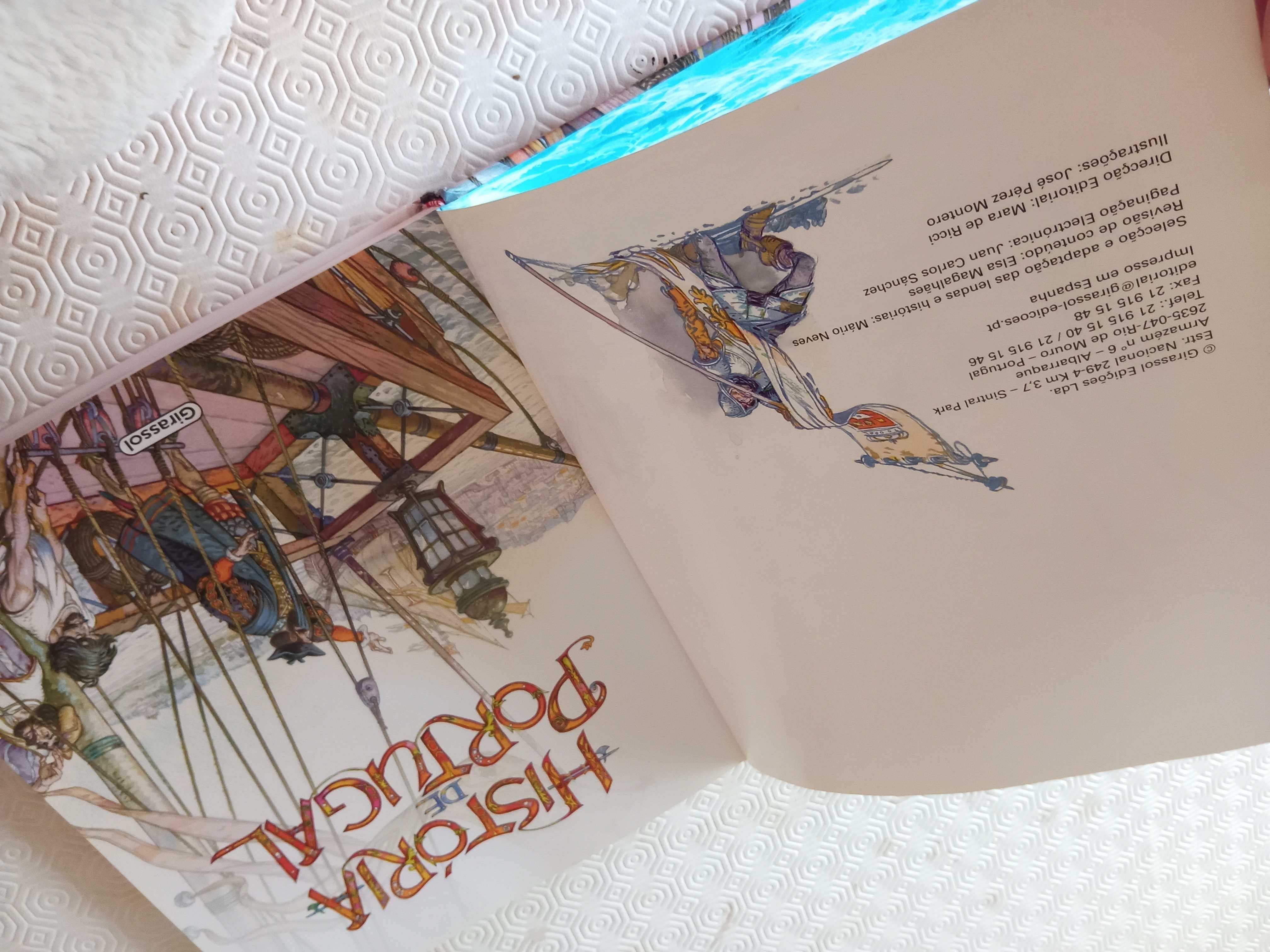 Coleção Grandes Livros: História de Portugal Girassol