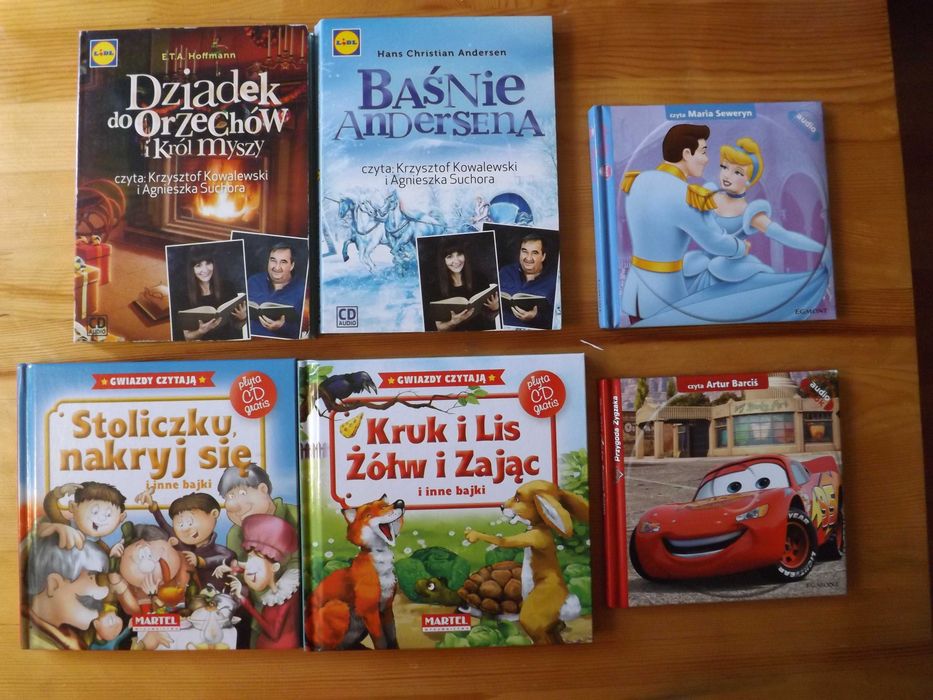 Słuchowisko Audio CD, MP 3 audiobook zestaw 2