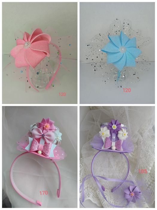 Обручі цукерка,зефірка,годинник,зірка