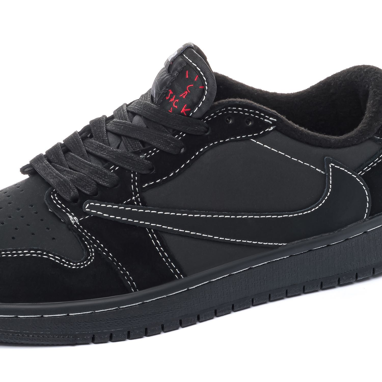 Мужские кроссовки Nike Air Jordan 1 Low OG x Travis Scott Blаck. 41-45