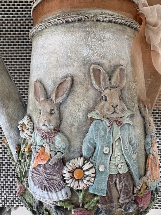 Konewka socer decoupage rękodzieło