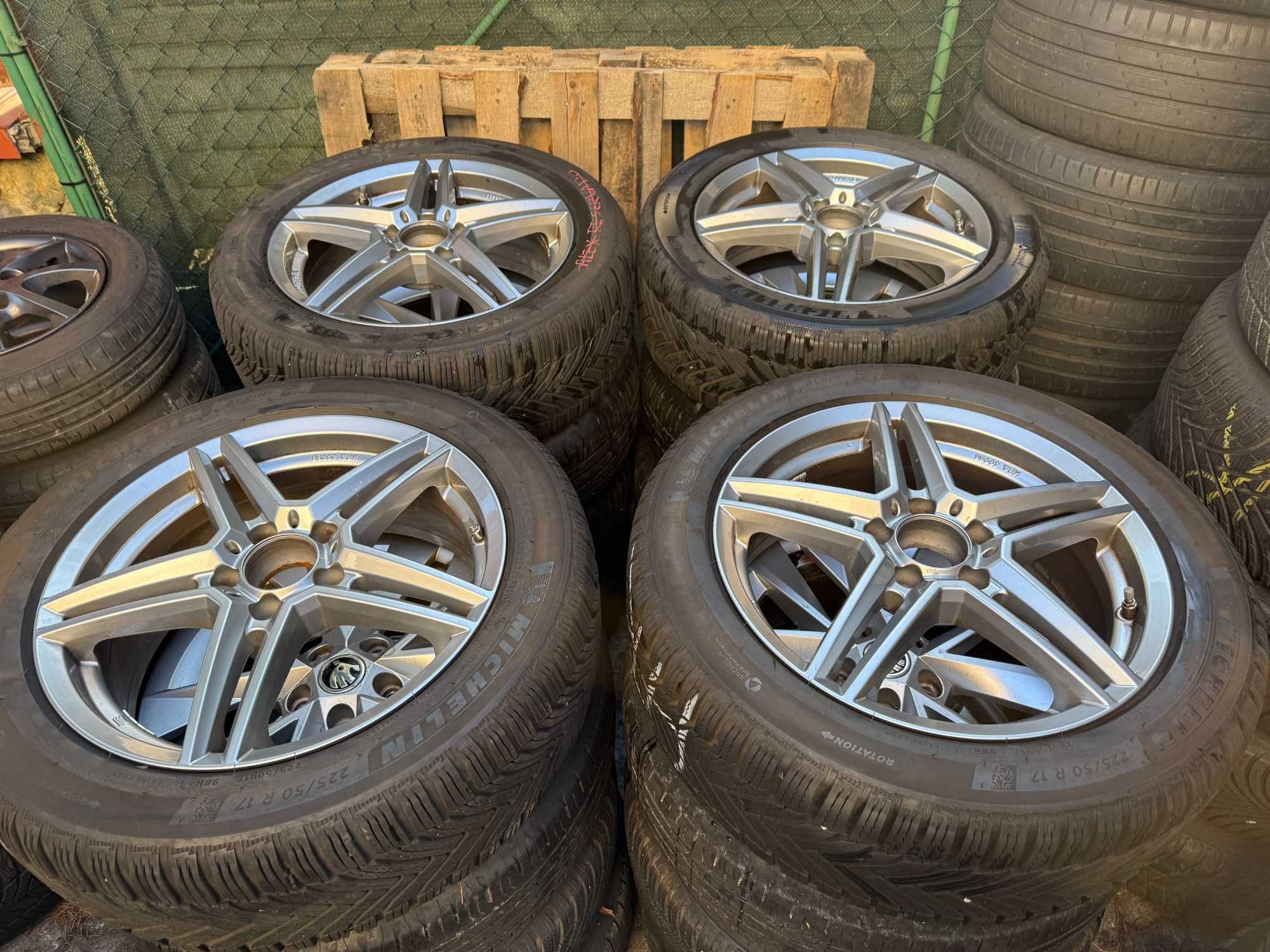 Koła 17" 5x112 Audi A4 B8 B9 A5 A6 VW Mercedes C CLA E Skoda Superb
