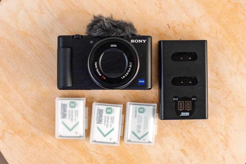Sony ZV-1 + 4 baterie