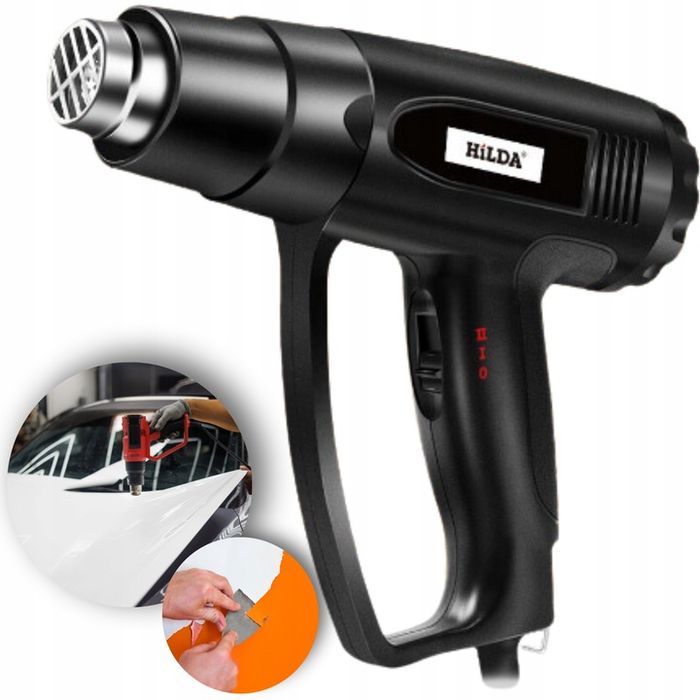 Opalarka Elektryczna Mocna Dmuchawa 2000w 2 Biegi Regulacja Temperatur