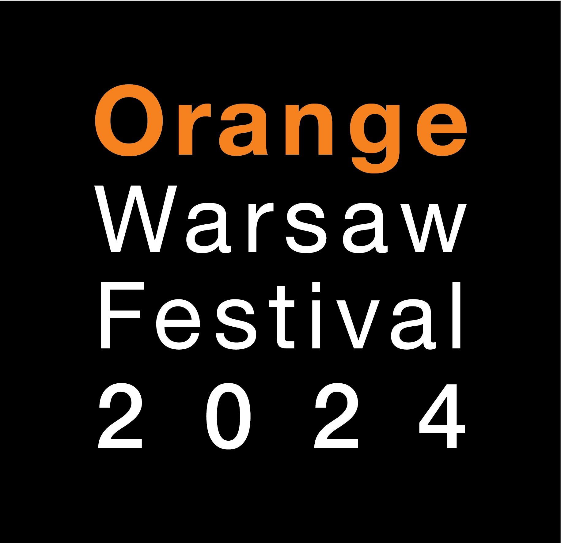 2 Bilety na Orange Warsaw Festival 7-8 czerwiec 2024 Karnet na 2 dni