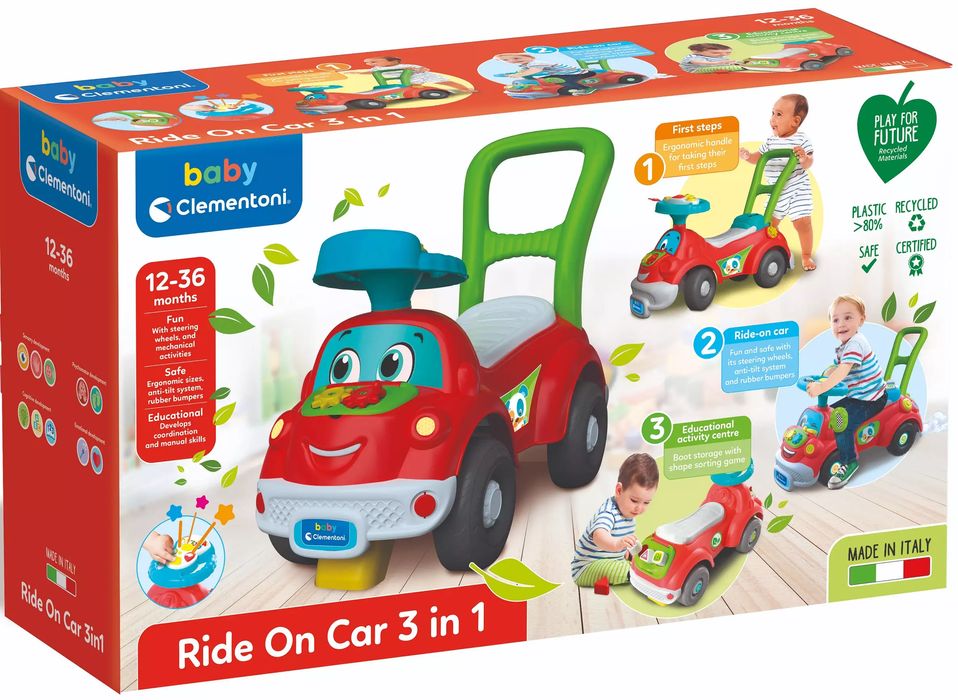 Baby. Jeździk 3w1. Clementoni