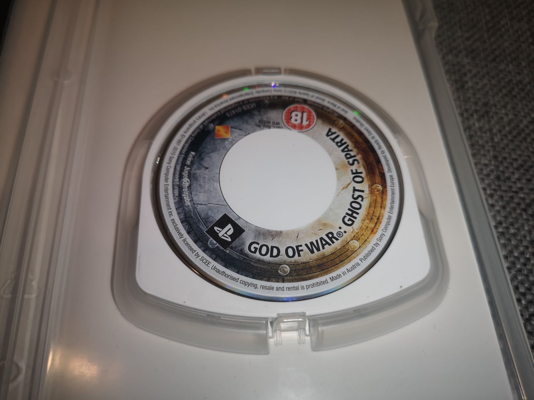 God of War Duch Sparty PSP gra (polski dubbing) komplet SKLEP