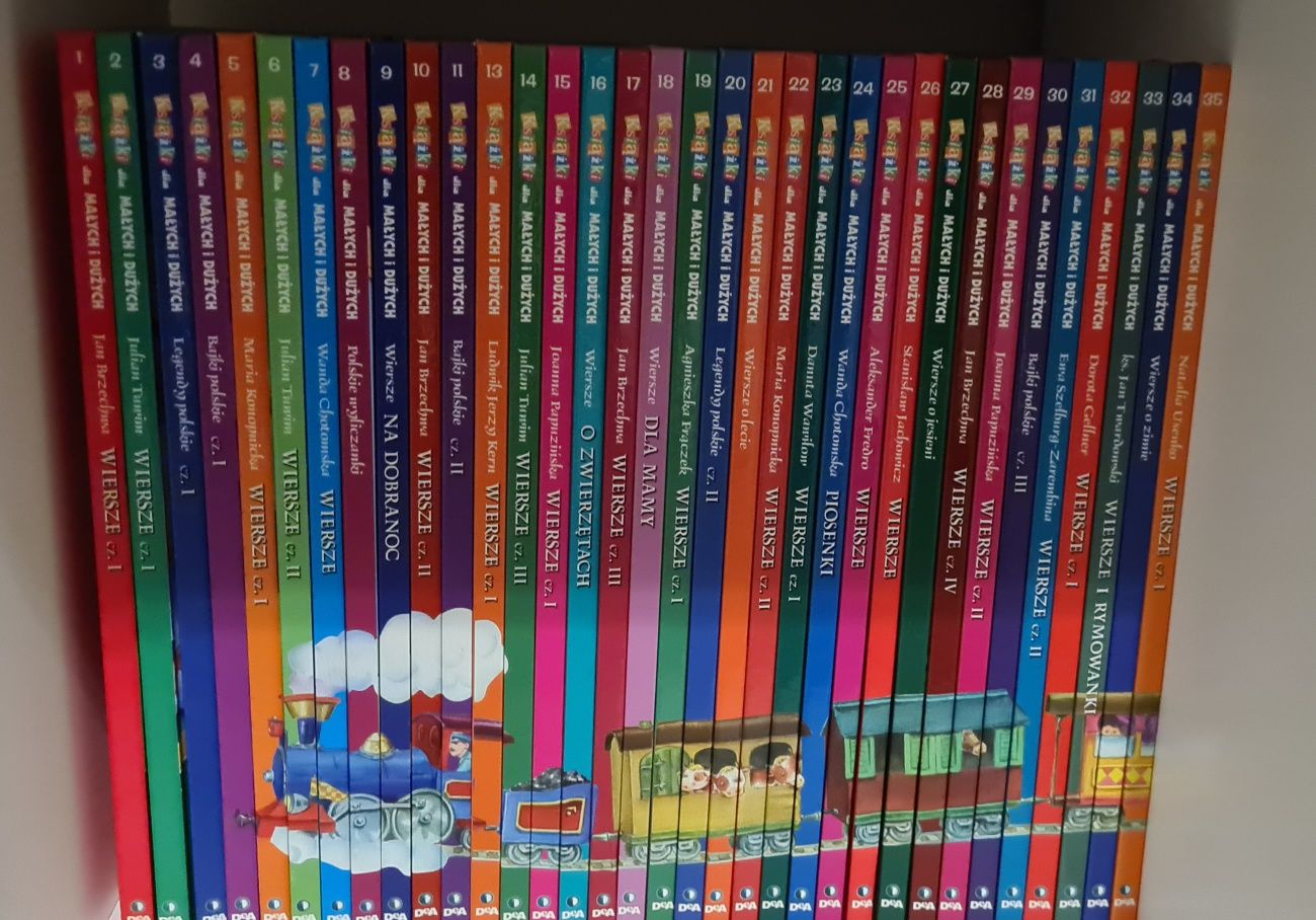 Komplet książek dla małych i dużych