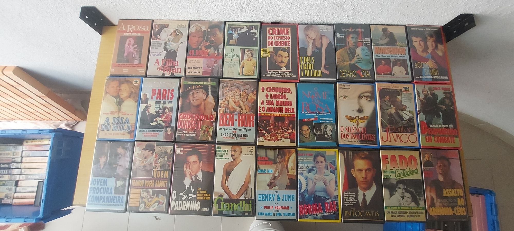 Cassetes VHS Filme Antigos