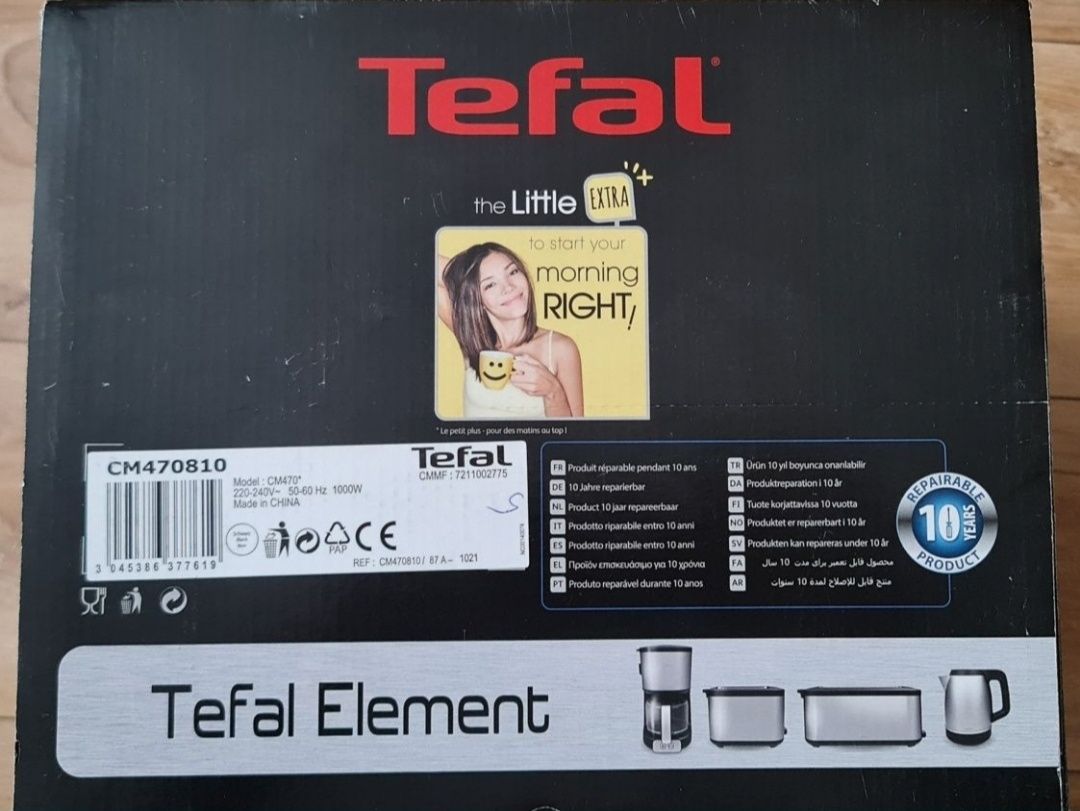 Tefal ekspres do kawy CM470810. Okazja