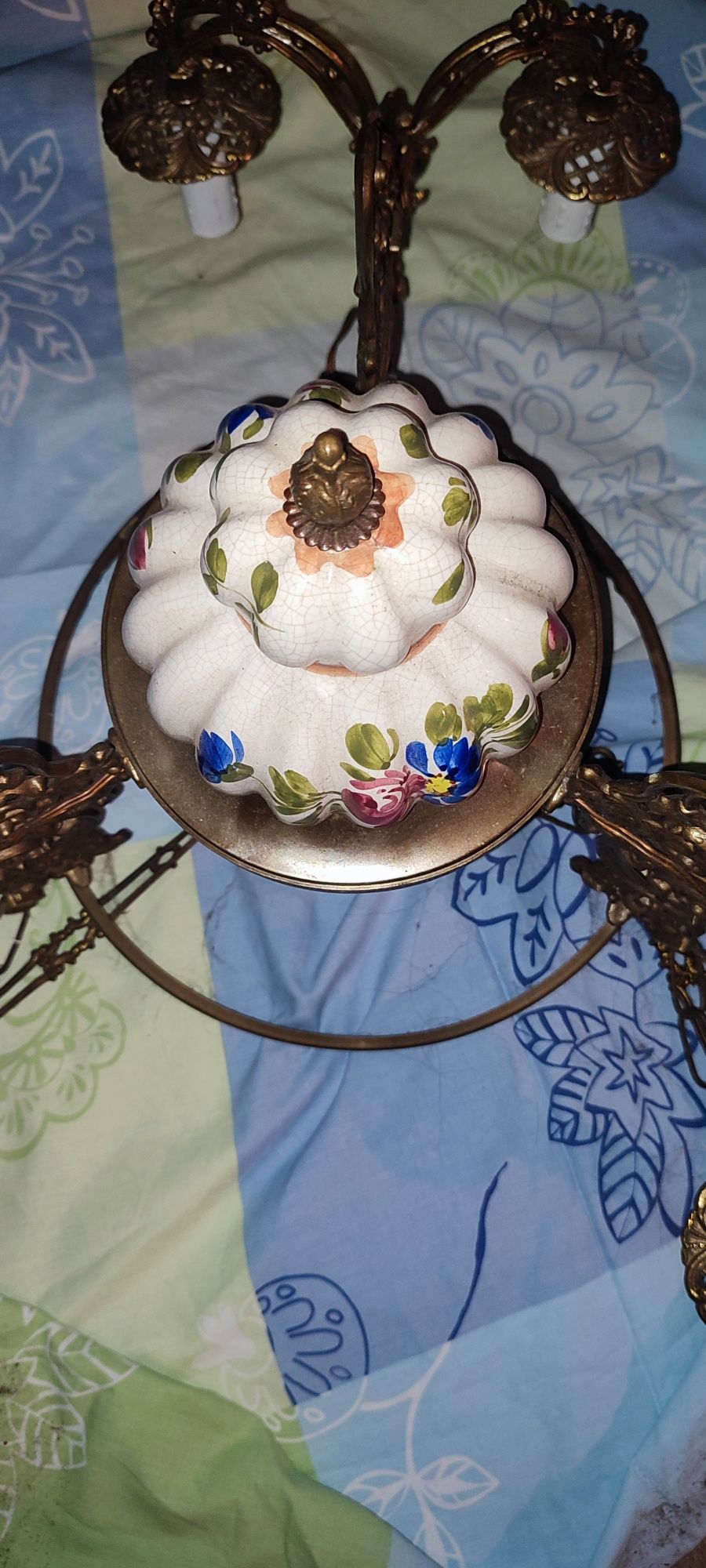 Żyrandol Mosiężny