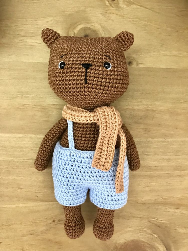 Urso em crochet/amigurumi