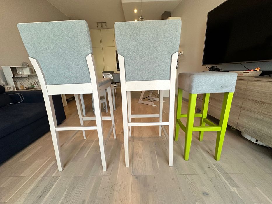 Hoker, krzesło barowe Fameg