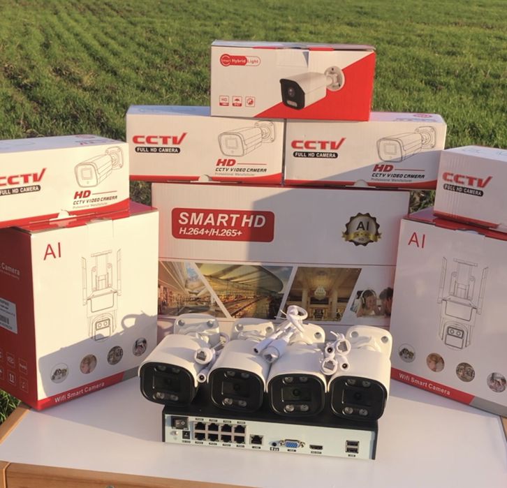 Комплект відеоспостереження PoE