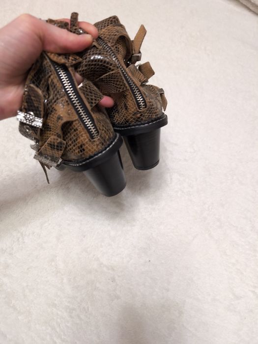 Черевики козаки TOPSHOP 39 40р. 26 см нові шкіряні демісезон