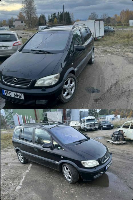 Дзеркало заднього виду  дверей чорне Opel Zafira a зафіра а Опель