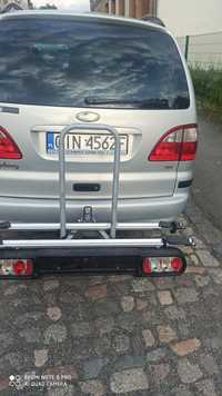 Bagażnik samochodowy na hak na 3 rowery z Niemiec-Bawaria.
