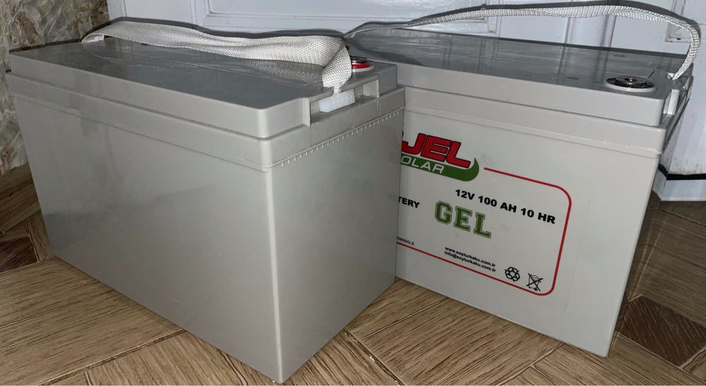 Б/В Один Аккумулятор гелевий Forjel Deep cycle, 12V 100Ah Туреччина
