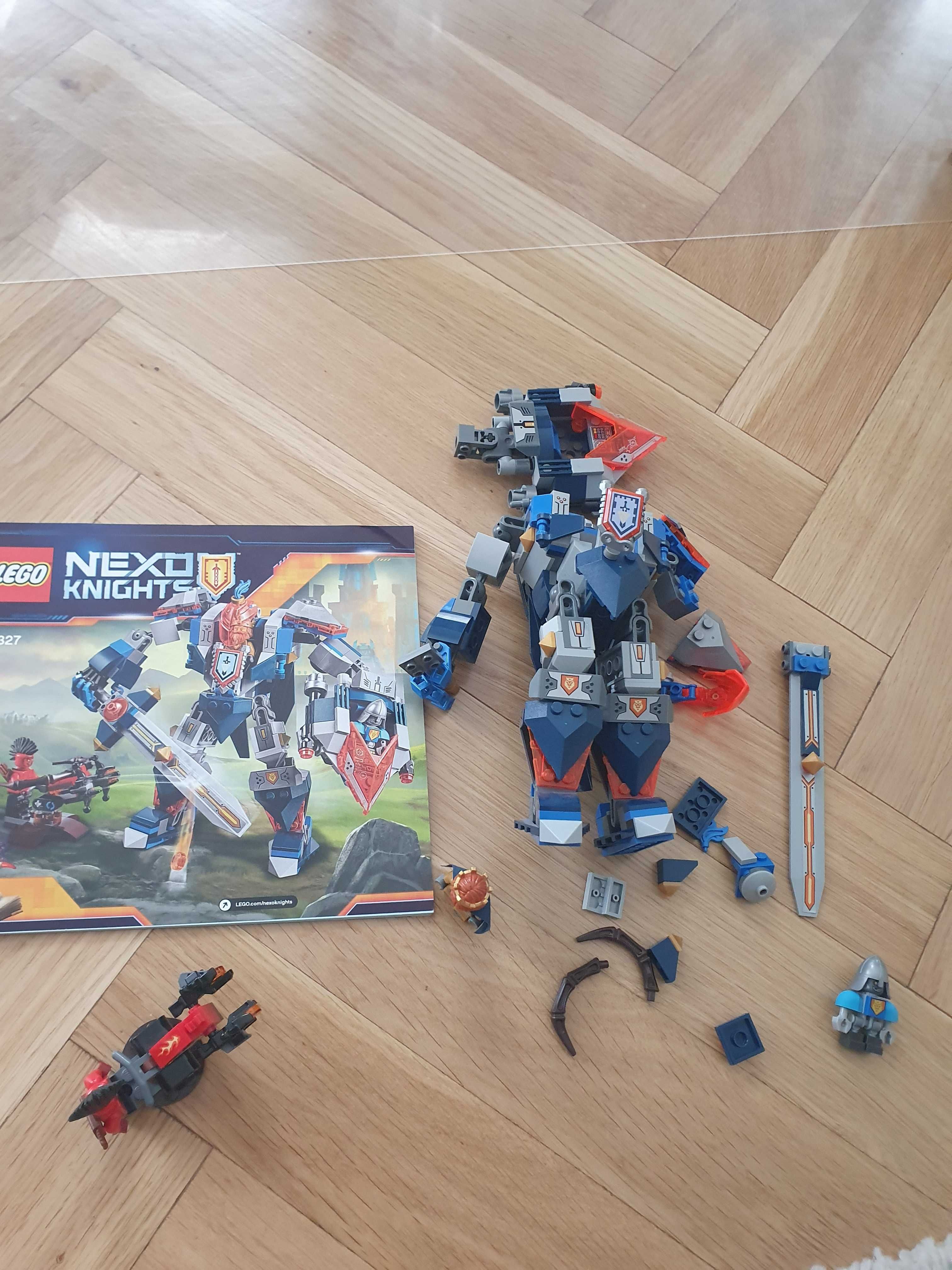 Dwa Zestawy Lego Nexo Knights 70427 , 70319