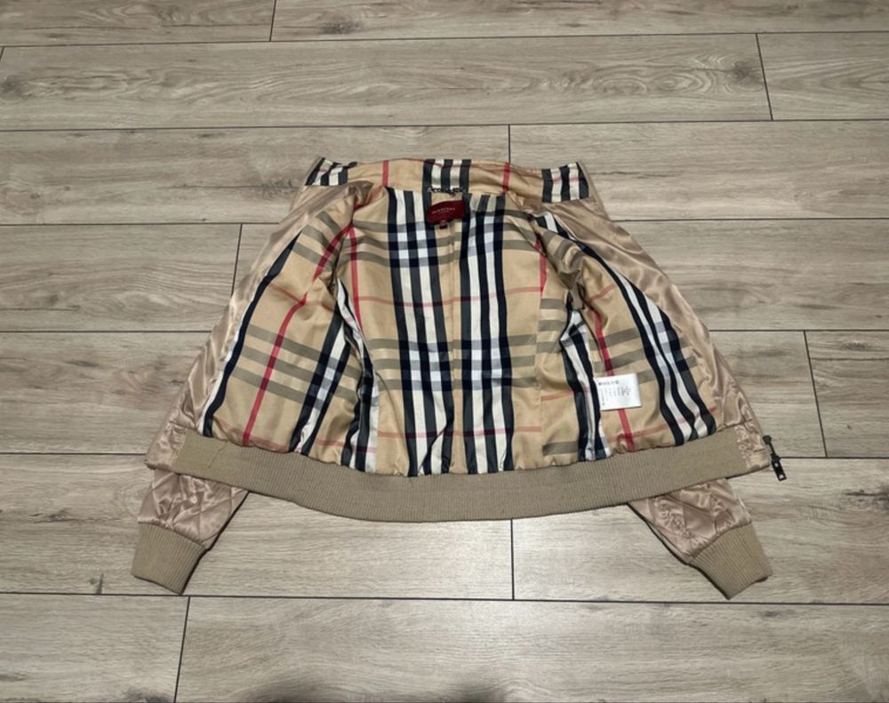 Kurtka burberry dziecieca XL - mlodziezowa idealna dla 13-16 latek